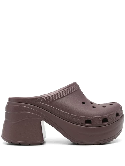 Мужские мюли Crocs Siren 80 мм, коричневые