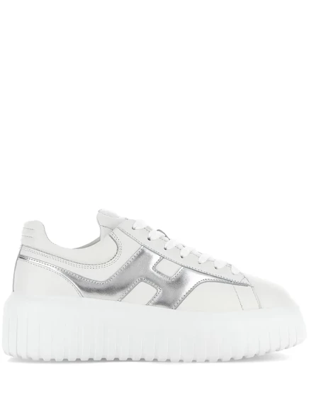 Кроссовки Hogan с Н-образной полосой white