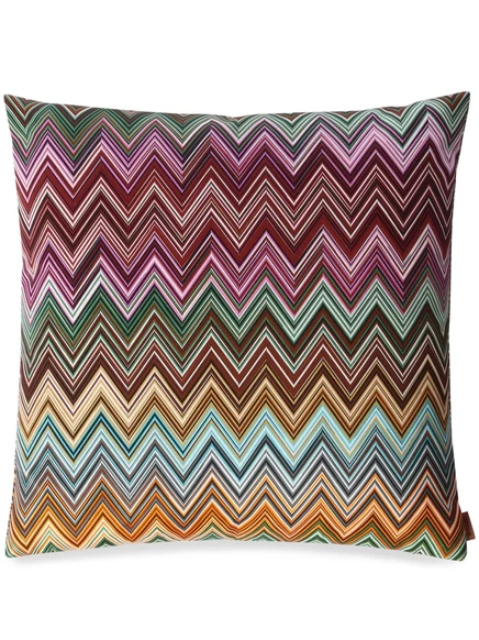 Подушка Missoni Home Jarris 40×40 см хлопковая, розовая