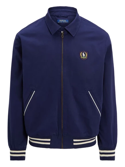 Мужская бейсбольная куртка Polo Ralph Lauren, синяя