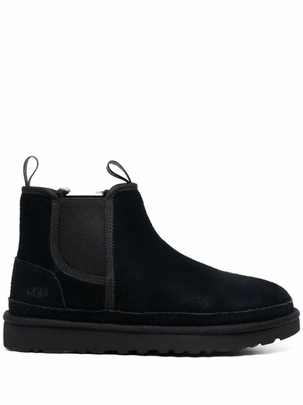 Мужские ботинки Ugg Chelsea из овчины, черные