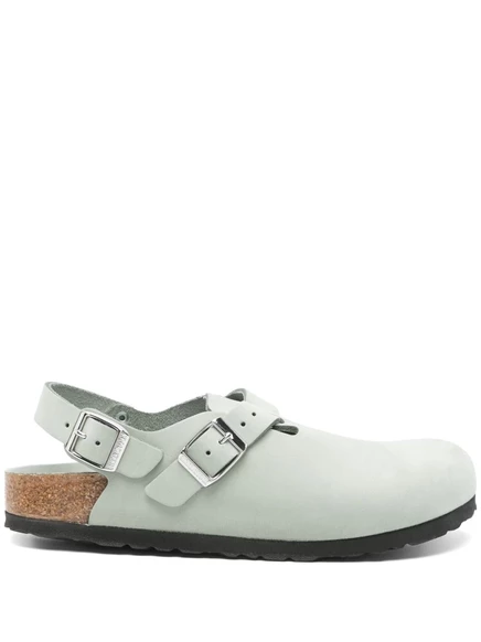 Унисекс сандалии Birkenstock Tokyo с пряжкой, зеленые