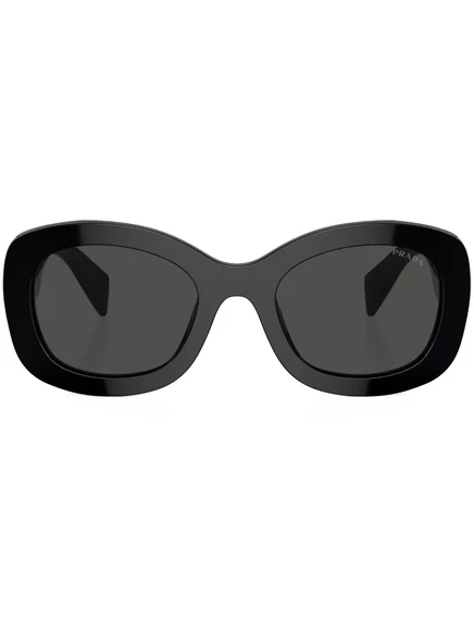 Очки Prada Eyewear Солнцезащитные очки Prada PR A13S в негабаритной оправе black