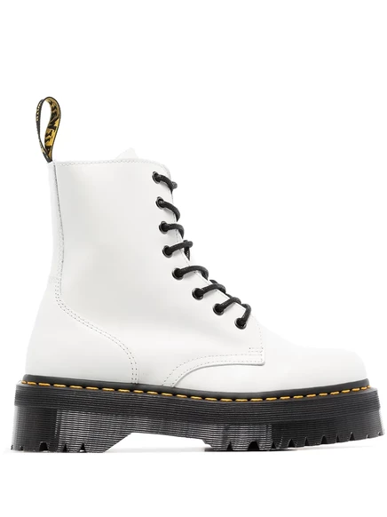 Ботинки на платформе Dr. Martens Jadon white