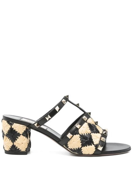 Женские сандалии Valentino Garavani Rockstud, черные