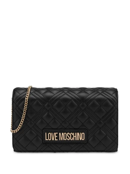 Женская сумка Love Moschino через плечо, черная