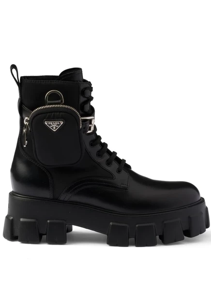 Ботинки Prada Monolith black
