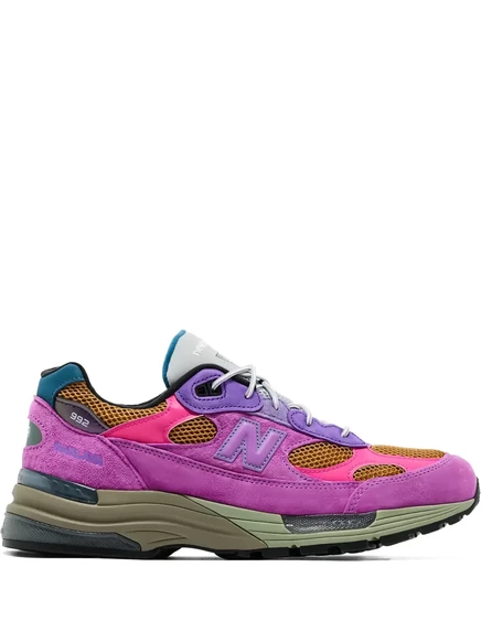 Мужские низкие кроссовки New Balance 992, розовые