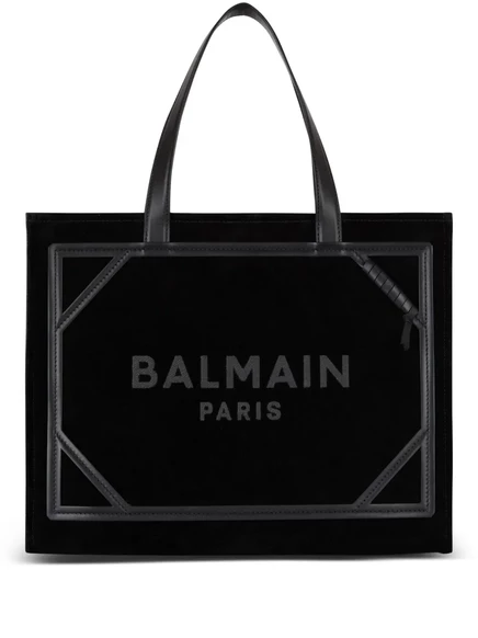 Женская сумка-тоут Balmain B-Army средняя, черная