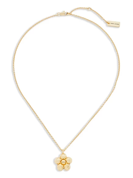 Женское ожерелье Marc Jacobs Daisy Balloon, позолоченное