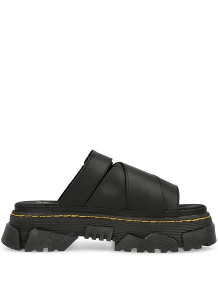 Женские шлепанцы Dr. Martens Mattison, черные