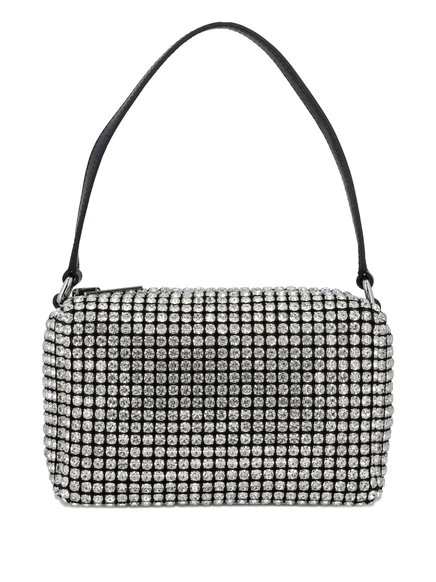 Сумка через плечо с украшением от Alexander Wang white