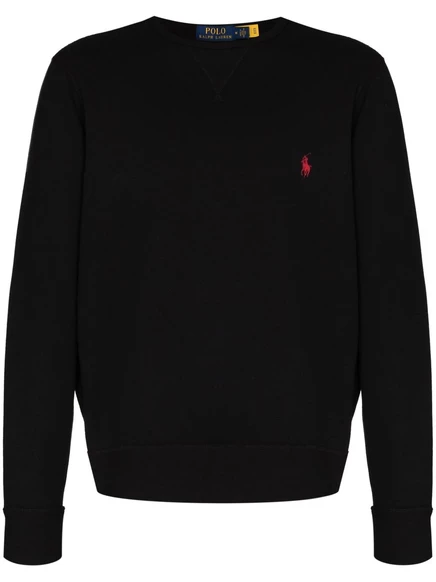 Толстовка с вышитым логотипом Polo Ralph Lauren black