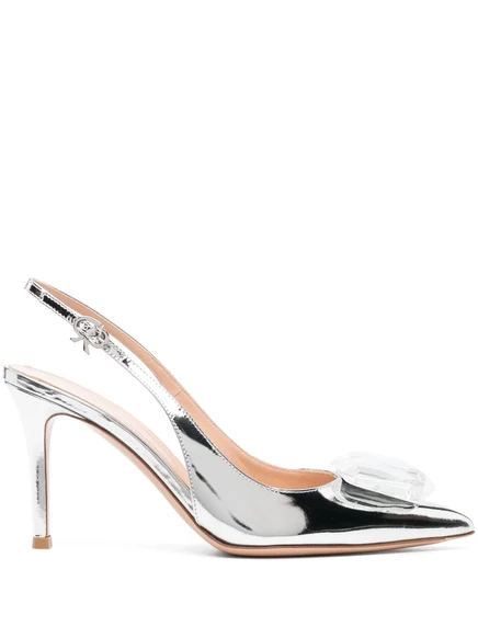Насосы-строповки Gianvito Rossi Jaipur диаметром 90 мм silver