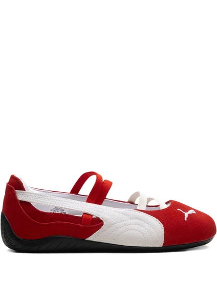 Женские балетки puma speedcat ballet, красные
