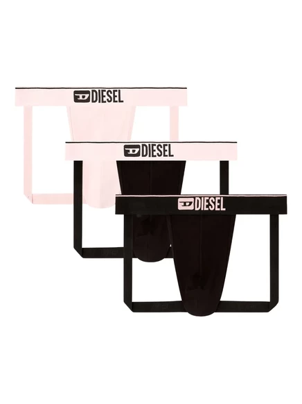 Мужские брифы Diesel (3 шт.), розовые