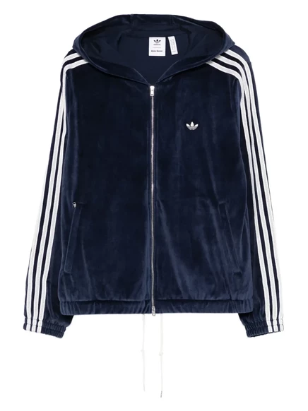 Унисекс толстовка Adidas x AVAVAV на молнии, темно-синяя