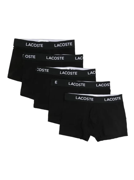 Мужские трусы Lacoste, 5 шт., черные