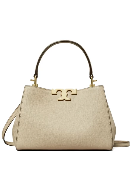 Сумка через плечо Tory Burch Eleanor из кожи, серая