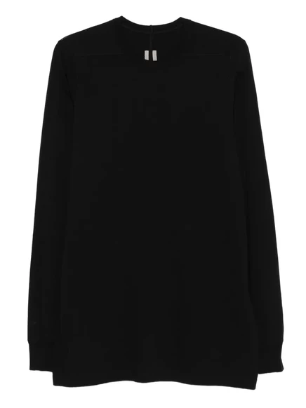 Футболка с круглым вырезом и длинными рукавами от Rick Owens black