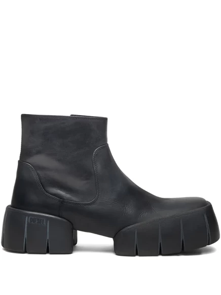 Мужские ботинки Diesel D-Tex-Oiled кожаные, черные