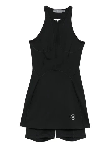 Женское платье Adidas by Stella McCartney на молнии, черное