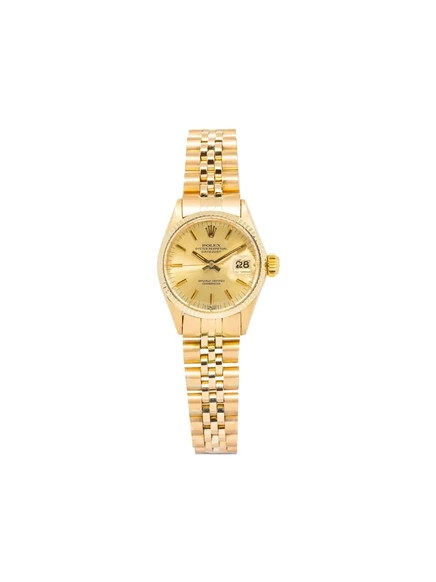 Женские часы Rolex Datejust 25 мм подержанные, желтое золото