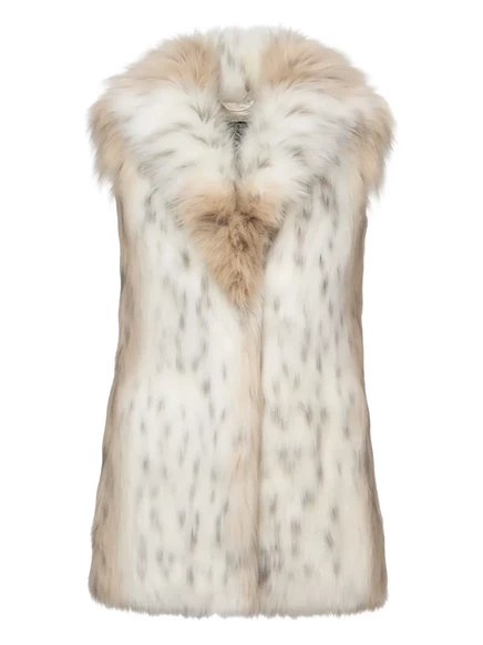 Жилет из искусственного меха Unreal Fur Rubicon white