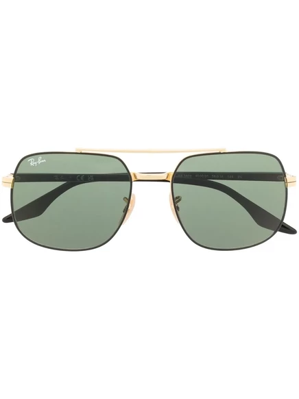 Солнцезащитные очки Ray-Ban авиаторы, черные