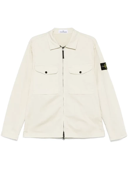 Куртка со съемным значком Stone Island neutrals