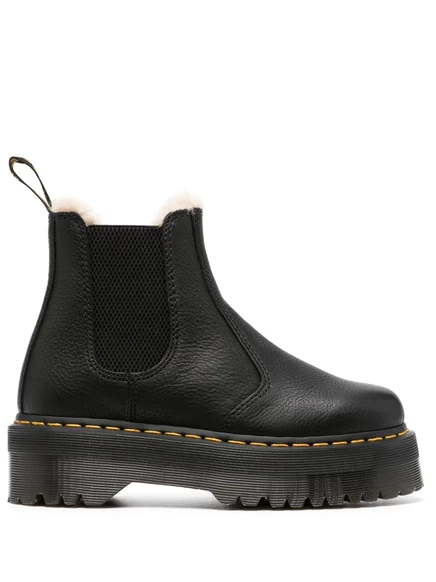Ботильоны Dr. Martens 2976 на четырехъярусной платформе black