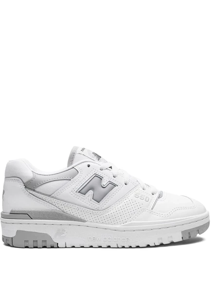 Женские кроссовки New Balance 550, бело-серые