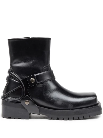 Кожаные ботинки Diesel Texan CH  black