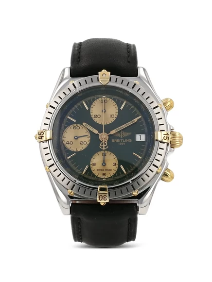 Мужские часы Breitling Chronomat 39 мм, зеленые