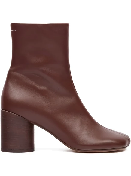 Анатомические ботильоны MM6 Maison Margiela 70 мм brown