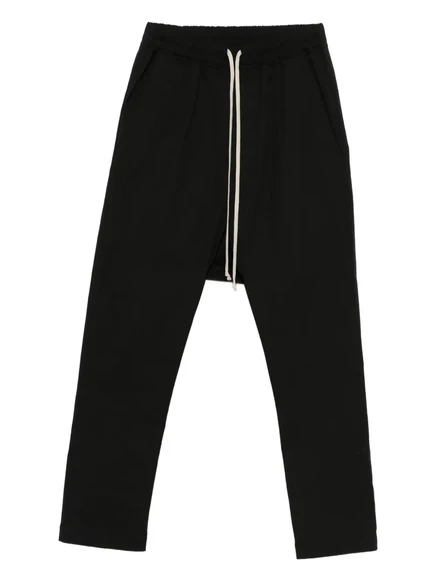 Брюки на завязках от Рика Оуэнса black