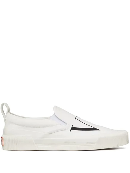 Кроссовки-слипоны Valentino Garavani VLTN white