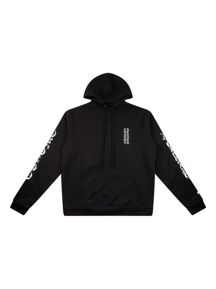 Мужская худи Chrome Hearts с капюшоном, черная