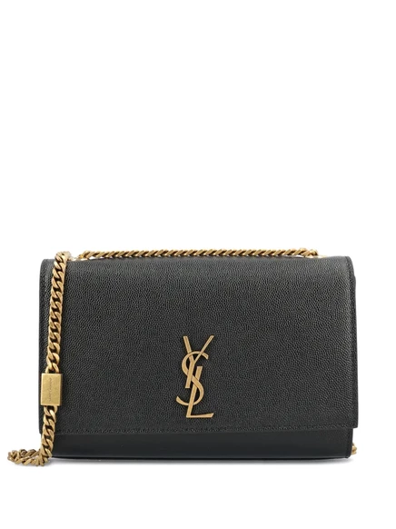 Женская сумка Saint Laurent New Kate маленькая, черная