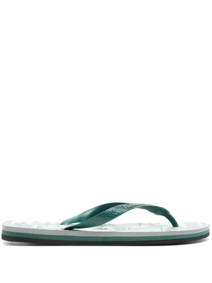 Унисекс шлепанцы Maison Kitsuné x Havaianas, зеленые