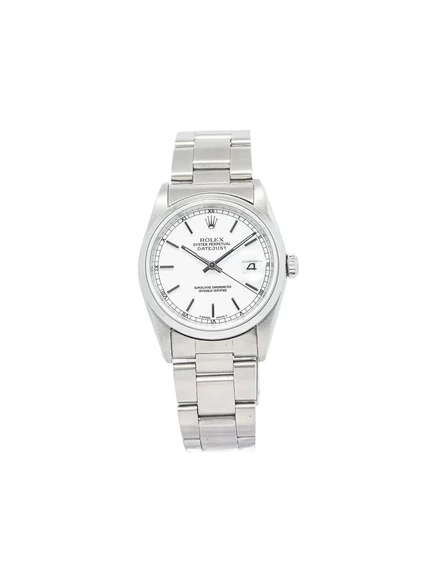 Бывшие в употреблении часы Rolex Oyster Perpetual 34 мм white