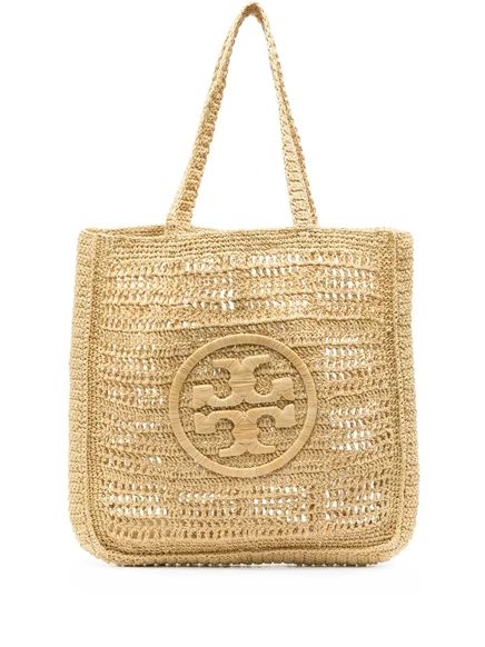 Вязаная сумка Tory Burch Ella крючком neutrals