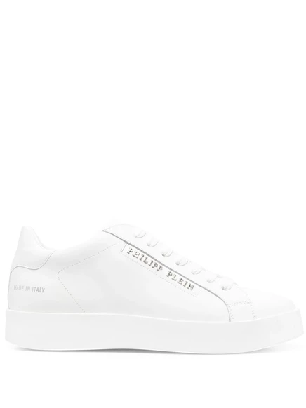 Кожаные кроссовки Philipp Plein  white