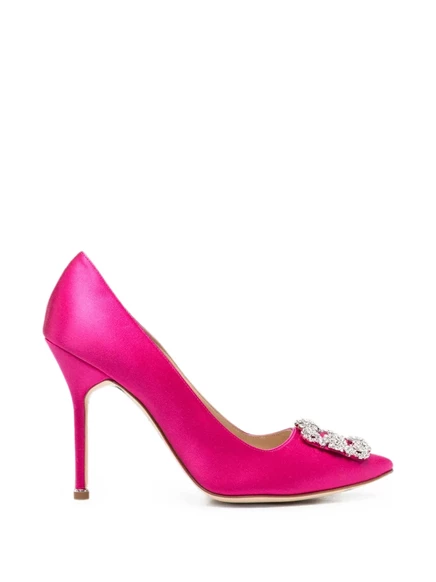 Женские туфли Manolo Blahnik Hangisi, розовые