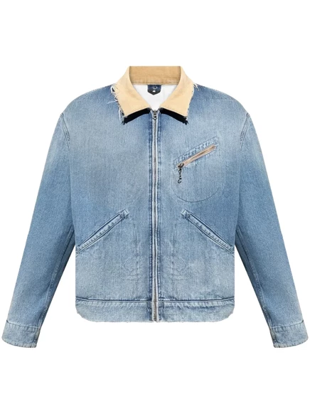 Джинсовая куртка-бомбер Maison Margiela blue