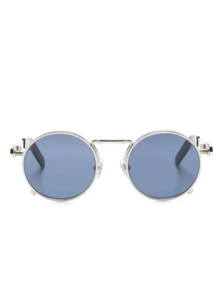 Солнцезащитные очки в круглой оправе Jean Paul Gaultier 56-8171 silver
