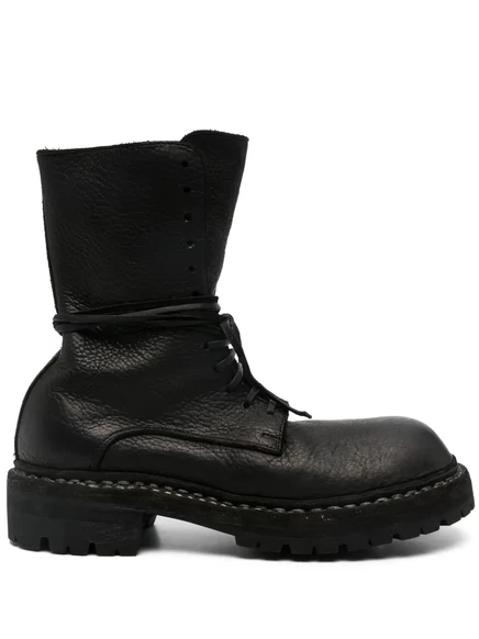 Кожаные ботинки Guidi 40 мм  black