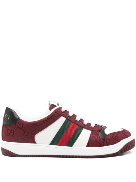 Женские кроссовки Gucci Screener, белые