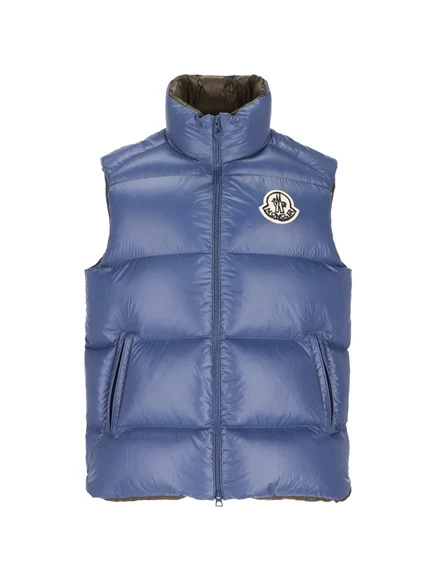 Мужской стеганый жилет Moncler Belice, синий