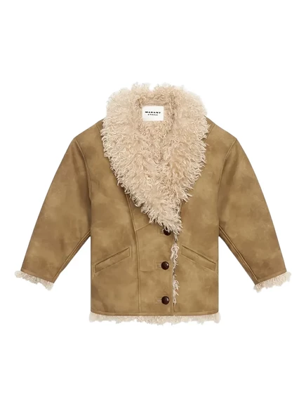Женское пальто Isabel Marant Clea, коричневое
